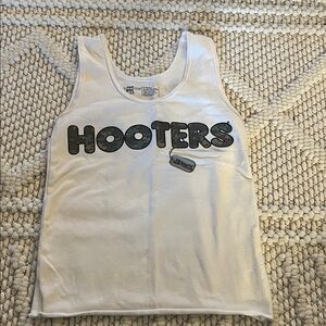 Camo Hooters Logo Tank